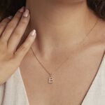 Pendentif Lettre B Or Jaune Oxyde - Pendentifs Famille | Histoire d&rsquo;Or