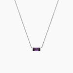 Collier Esra Argent Blanc Oxyde De Zirconium - Colliers fantaisie Femme | Histoire d&rsquo;Or