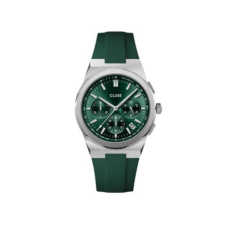 Montre Cluse Vigoureux Chrono Vert - Montres Homme | Histoire d’Or