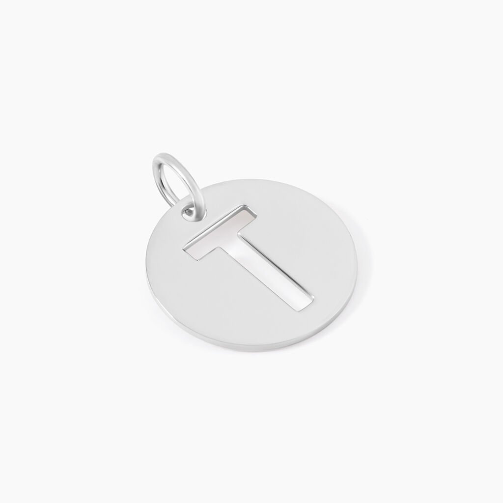 Pendentif Elio T Argent Blanc - Pendentifs Famille | Histoire d&rsquo;Or