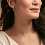 Cr&eacute;oles Domingo Plaqu&eacute; Or Jaune Spinelle Synth&eacute;tique - Boucles d'oreilles cr&eacute;oles Femme | Histoire d&rsquo;Or