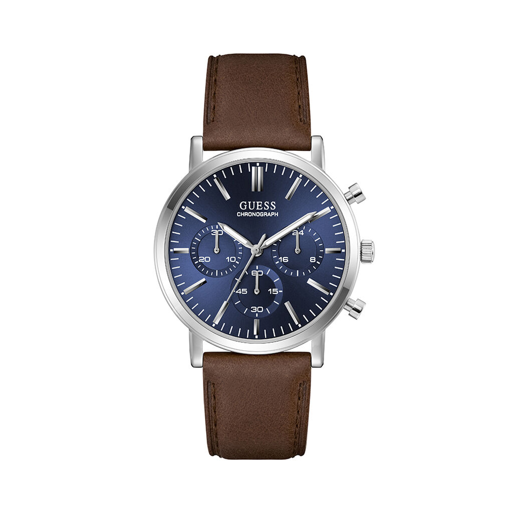Montre Guess Cassian Bleu - Montres Homme | Histoire d&rsquo;Or