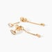 Boucles D'Oreilles Pendantes Nyxanne Plaqu&eacute; Or Jaune Oxyde De Zirconium - Boucles d'oreilles fantaisie Femme | Histoire d&rsquo;Or