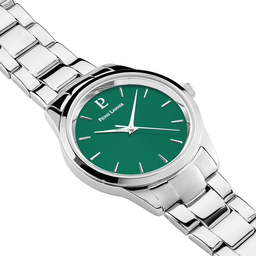 Montre Pierre Lannier Roxane Vert - Montres Femme | Histoire d’Or
