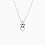Collier Lio Argent Blanc Oxyde De Zirconium - Colliers fantaisie Femme | Histoire d&rsquo;Or