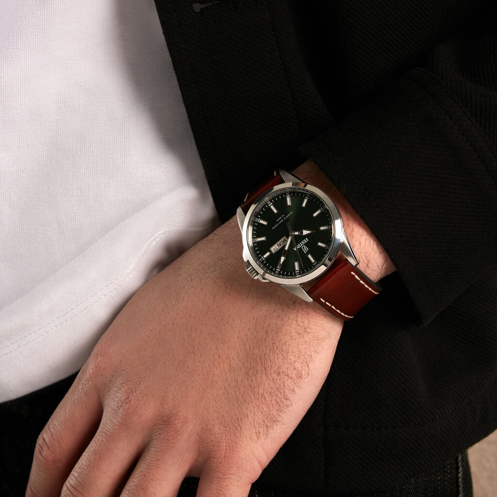 Montre Festina Classics 41 Vert - F&ecirc;te des p&egrave;res Homme | Histoire d&rsquo;Or