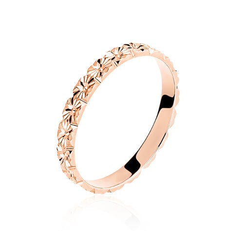 Alliance Fleur Or Rose -  Unisex | Histoire d’Or