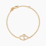 Bracelet Alexandra Plaqu&eacute; Or Jaune Oxyde De Zirconium - F&ecirc;te des m&egrave;res Femme | Histoire d&rsquo;Or