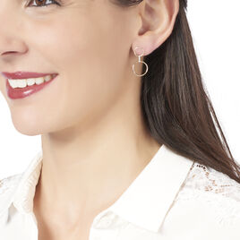 Boucles D'oreilles Pendantes Andrina Or Jaune Diamant - Boucles d'oreilles pendantes Femme | Histoire d’Or