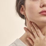 Boucles D'oreilles Puces Baroque Dormeuse Or Jaune Perle De Tahiti - Boucles d'oreilles pendantes Femme | Histoire d&rsquo;Or