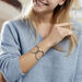 Bracelet Jonc Adelind Acier Blanc - Bracelets fantaisie Femme | Histoire d’Or