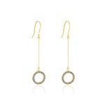 Boucles D'oreilles Pendantes Audria Or Jaune - Boucles d'oreilles pendantes Femme | Histoire d&rsquo;Or