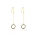 Boucles D'oreilles Pendantes Audria Or Jaune - Boucles d'oreilles pendantes Femme | Histoire d’Or