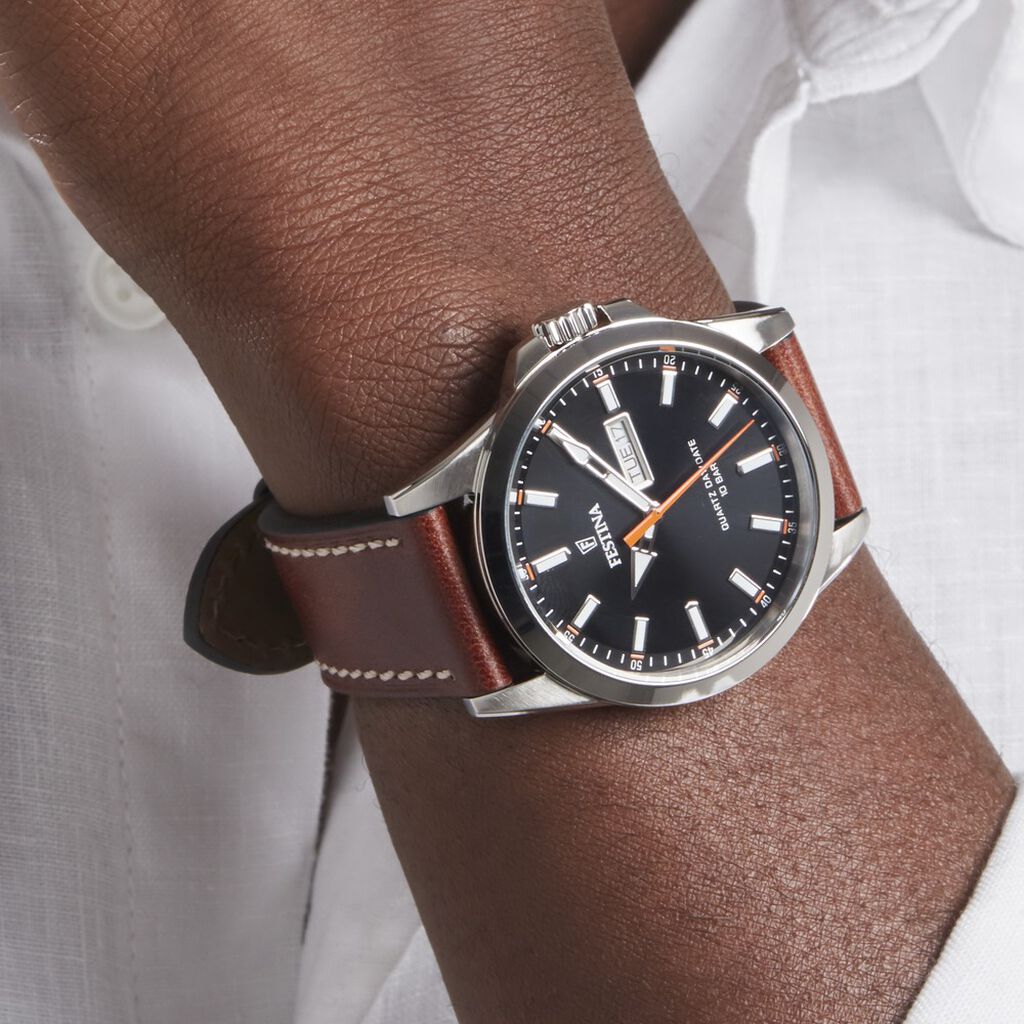 Montre Festina Classics Marron - Montres Homme | Histoire d’Or