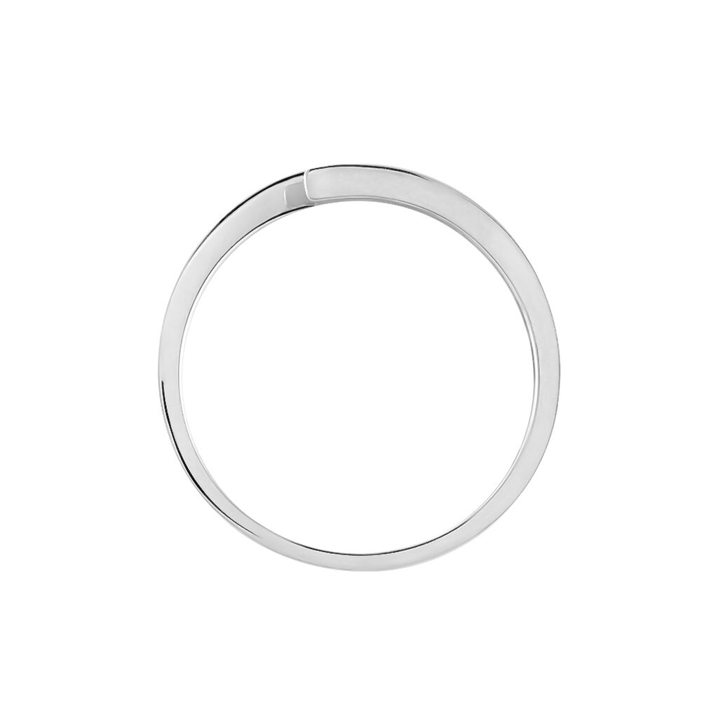 Bague Galya Or Blanc Diamant - Bagues avec pierre Femme | Histoire d’Or