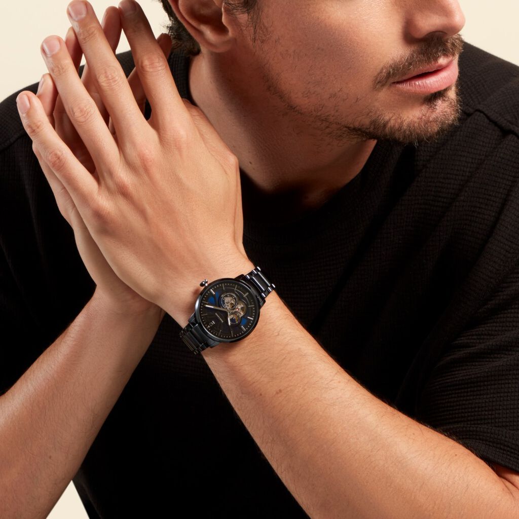 Montre Pierre Lannier Trio Bleu - Montres Homme | Histoire d’Or