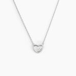 Collier Argent Shelan Oxydes De Zirconium - Colliers fantaisie Femme | Histoire d&rsquo;Or