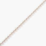 Bracelet Abie Torsade Argent Bicolore - Bracelets cha&icirc;ne Femme | Histoire d&rsquo;Or