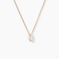 Collier Giulette Argent Rose Oxyde De Zirconium