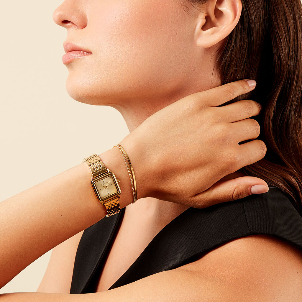 Coffret De Montre Codhor Gabrielle Doré - Montres Femme | Histoire d’Or