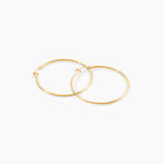 Cr&eacute;oles Agapanthe Or Jaune - Boucles d'oreilles cr&eacute;oles Femme | Histoire d&rsquo;Or