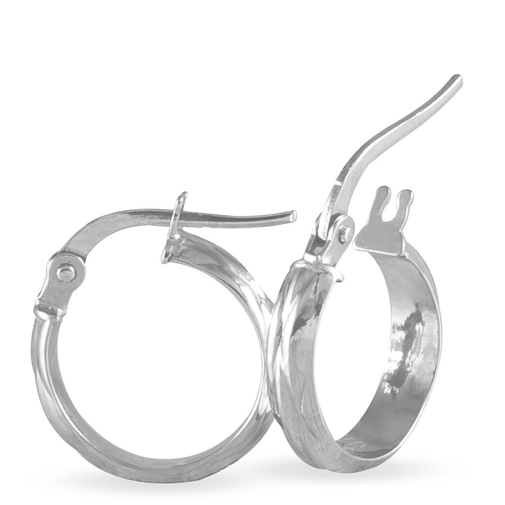 Cr&eacute;oles Ananas Or Blanc - Boucles d'oreilles cr&eacute;oles Femme | Histoire d&rsquo;Or