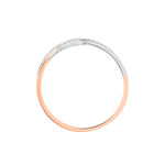 Bague Batista Or Bicolore Diamant - Bagues avec pierre Femme | Histoire d&rsquo;Or