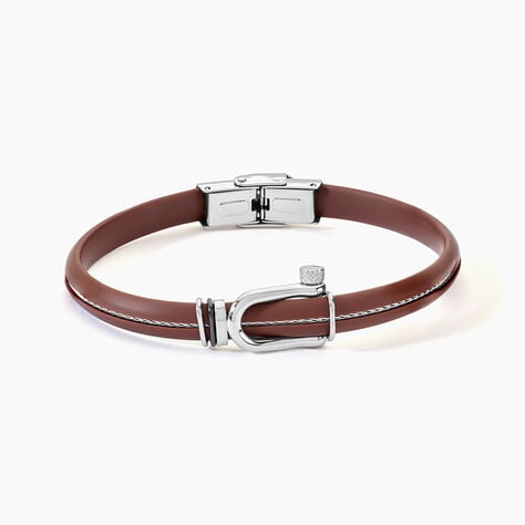 Bracelet Seb Acier Blanc -  Homme | Histoire d’Or