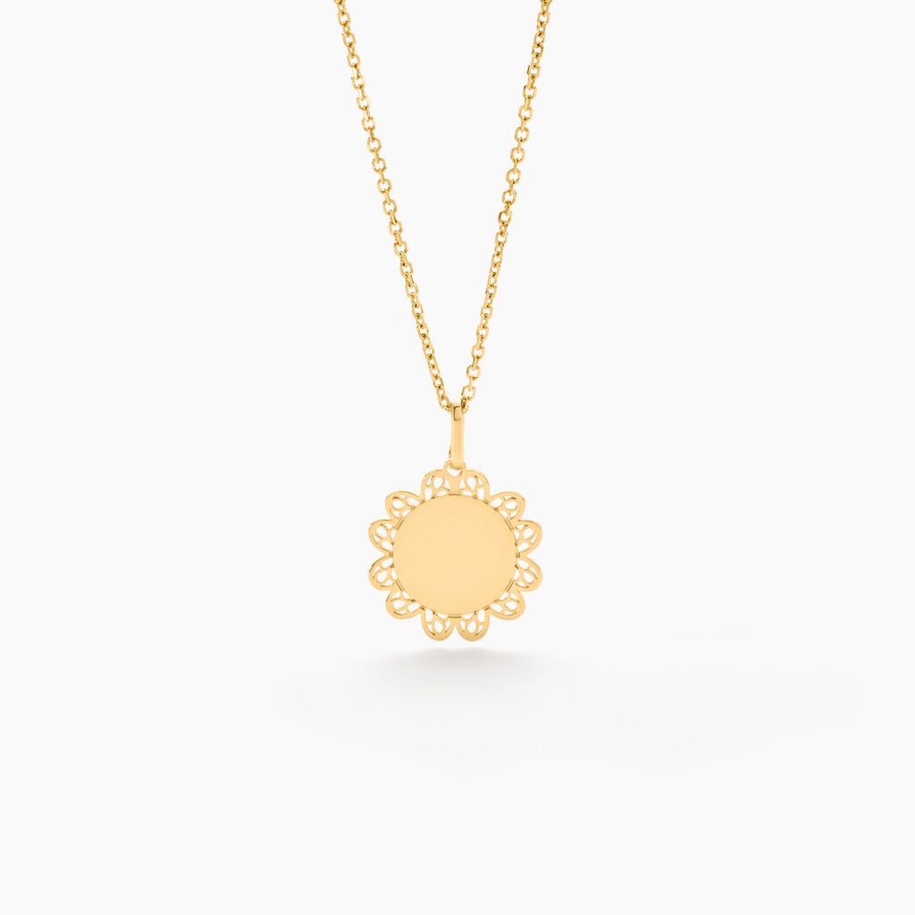 Pendentif Griffith Or Jaune - Pendentifs Famille | Histoire d’Or