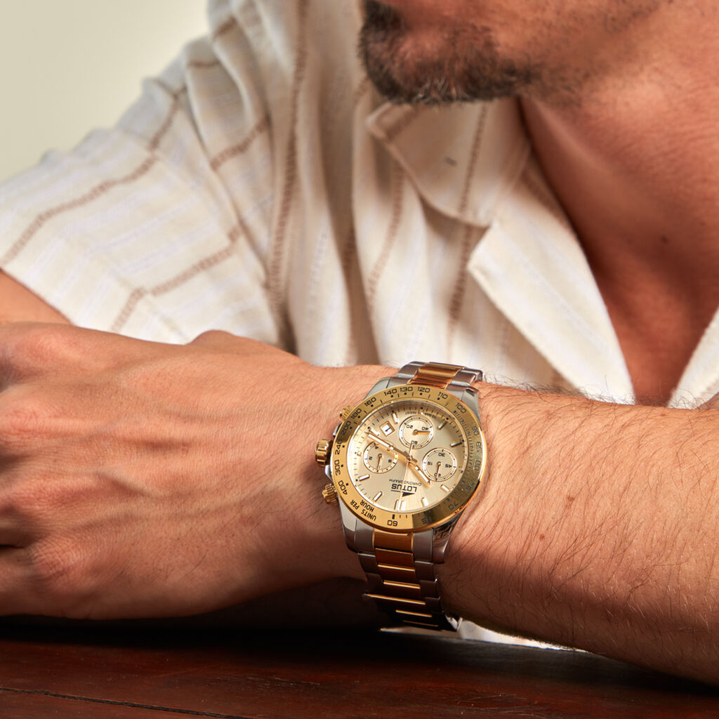 Montre Lotus Freedom Collection Doré - Montres Homme | Histoire d’Or