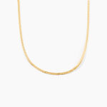 Collier Izel Maille Anglaise Or Jaune - Colliers Femme | Histoire d&rsquo;Or