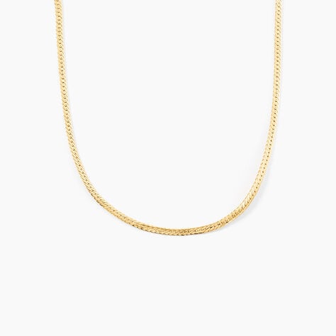 Collier Izel Maille Anglaise Or Jaune - Colliers Femme | Histoire d&rsquo;Or