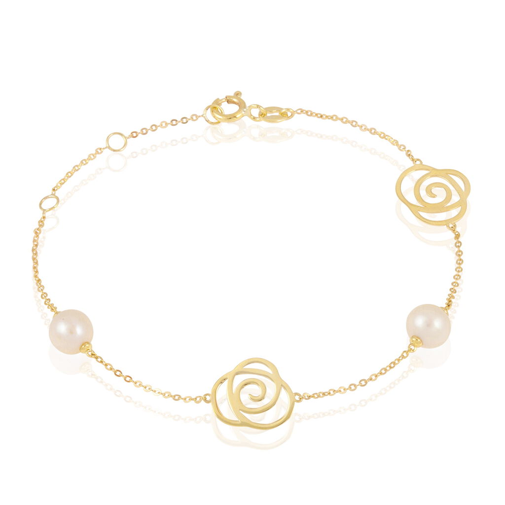 Bracelet Evaleen Or Jaune Perle De Culture - Bracelets Femme | Histoire d’Or