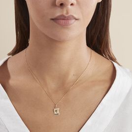 Pendentif Lamie Zodiaque Parchemin Or Jaune - Pendentifs Zodiaque Famille | Histoire d’Or
