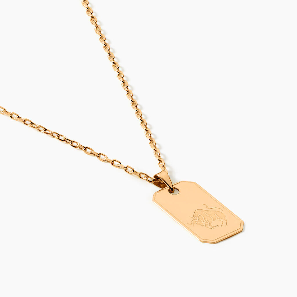 Collier Plaqu&eacute; Or Quintien - Bijoux Symboliques Homme | Histoire d&rsquo;Or