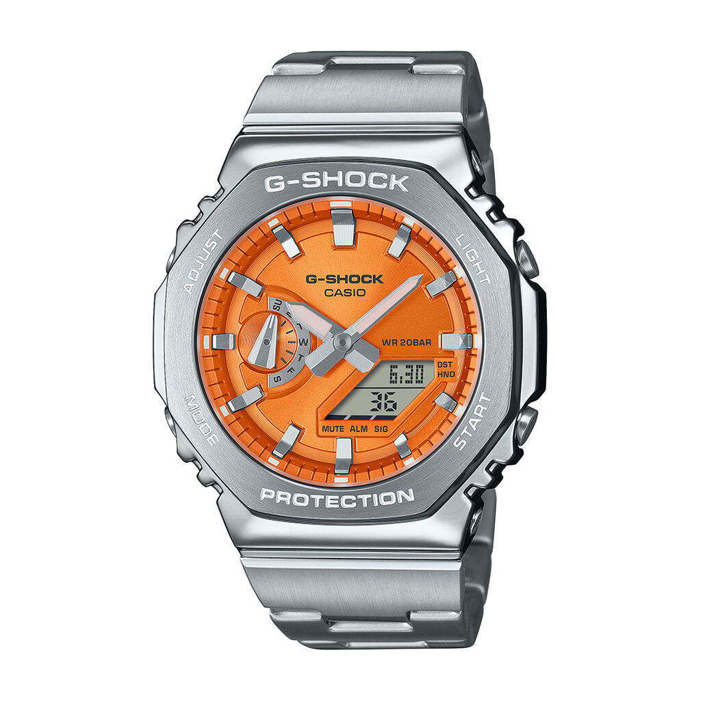 Montre Casio G-shock Orange - Montres Homme | Histoire d&rsquo;Or
