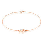 Bracelet Emelyne Or Rose Diamant - Bracelets Femme | Histoire d&rsquo;Or