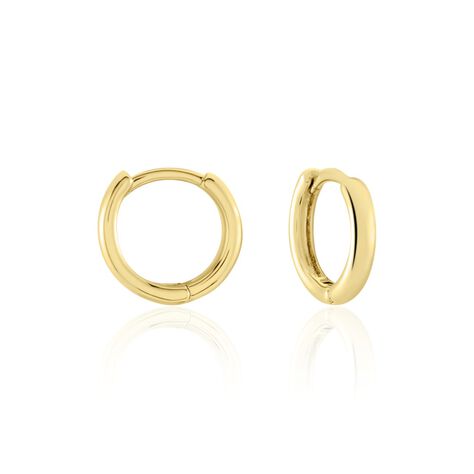 Créoles Plaqué Or Eva - Boucles d'oreilles créoles Femme | Histoire d’Or