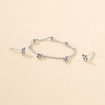 Bijou D'oreille Unitaire Kupla Argent Blanc - Boucles d'oreilles fantaisie Femme | Histoire d&rsquo;Or