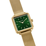 Montre Cluse Tetragone Vert - F&ecirc;te des m&egrave;res Femme | Histoire d&rsquo;Or