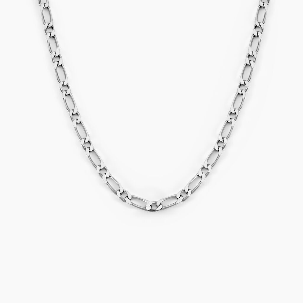 Collier Anilo Argent - Chaines Homme | Histoire d’Or