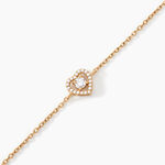 Bracelet Alais Plaqu&eacute; Or Oxyde De Zirconium - F&ecirc;te des m&egrave;res Femme | Histoire d&rsquo;Or