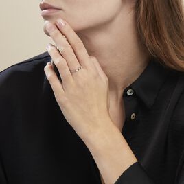 Bague Adriana Argent Blanc Oxyde De Zirconium - Bagues avec pierre Femme | Histoire d’Or
