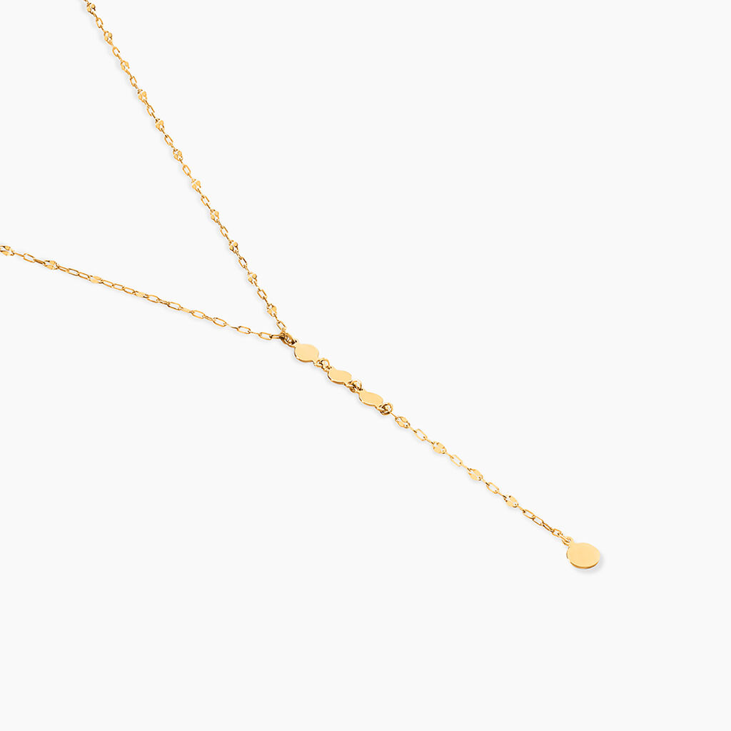 Collier Jera Or Jaune - Bijoux sans pierre Femme | Histoire d&rsquo;Or