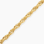 Bracelet Chaine Epaisse Acier Dore Dusty - Bracelets Femme | Histoire d&rsquo;Or