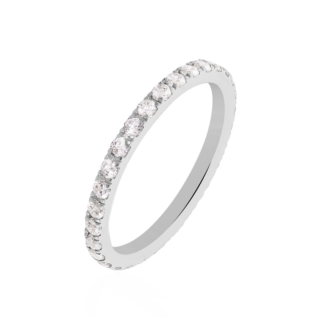 Alliance Lauralee Tour Complet Or Blanc Diamant