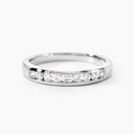 Alliance Giulia Or Blanc Diamant - Alliances Femme | Histoire d&rsquo;Or