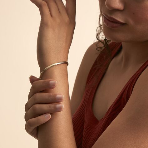 Bracelet Izaro Maille Flex Or Jaune - Bracelets Femme | Histoire d’Or