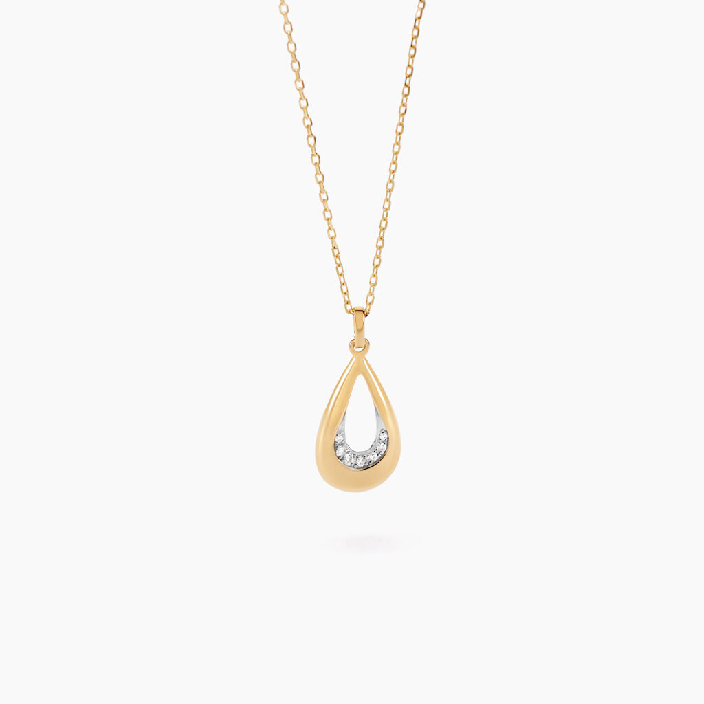 Collier Nirmala Or Jaune Diamant - Colliers Femme | Histoire d&rsquo;Or