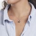 Collier Gian Or Blanc Perle De Tahiti Diamant - Colliers Coeur Femme | Histoire d’Or
